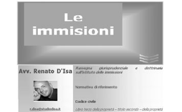 le immissioni 1