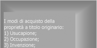 i modi di acquisto della proprietc3a0 a titolo originario 1