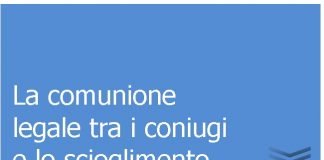 la comunione legale tra i coniugi 1