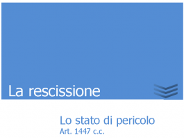 la rescissione 1