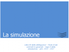 la simulazione 1