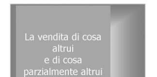 la vendita di cosa futura e di cosa parzialmente altrui 1