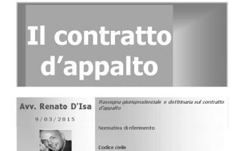 il contratto dappalto 1