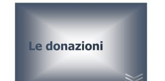 le donazioni 1