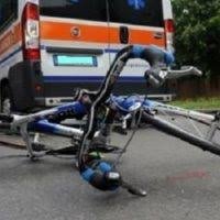incidente bicicletta